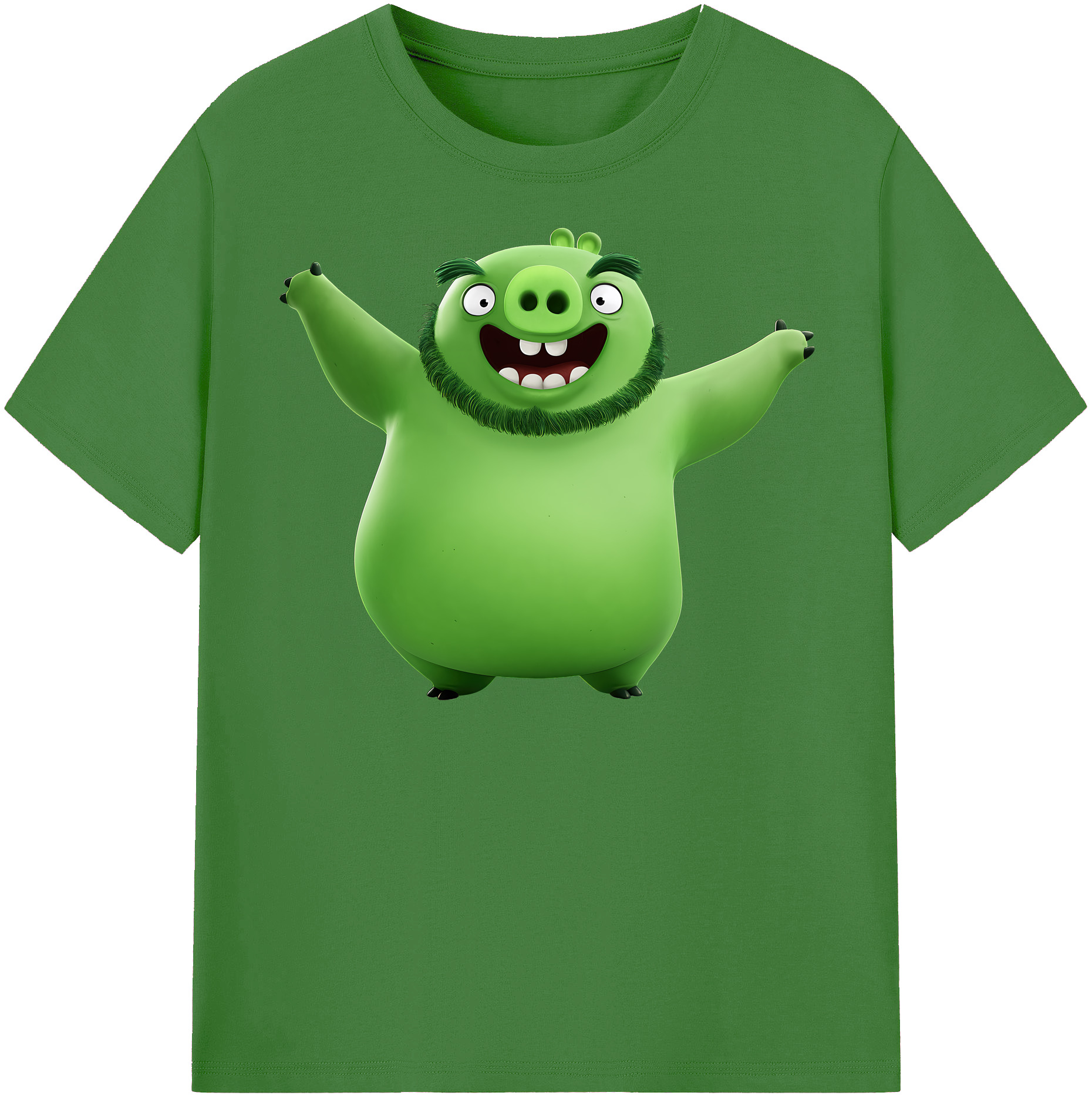 （画像用） Angry Birds アングリーバード レディースカジュアルプリントTシャツ（綿100％）